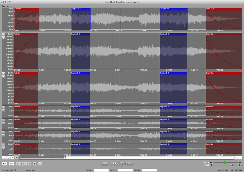 Waveform Editor Window